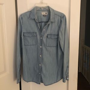 Medium denim shirt 🍉